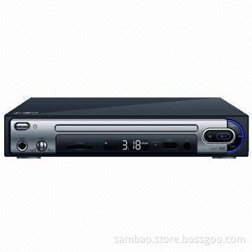 5.1CH DVD Player with USB Interface, 3-in-1 Card Reader, 2-mic Jack, CD Ripping Function